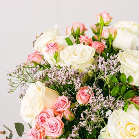 Rose Delight: Rosas y Limonium highlight Rose Delight: Rosas y Limonium highlight